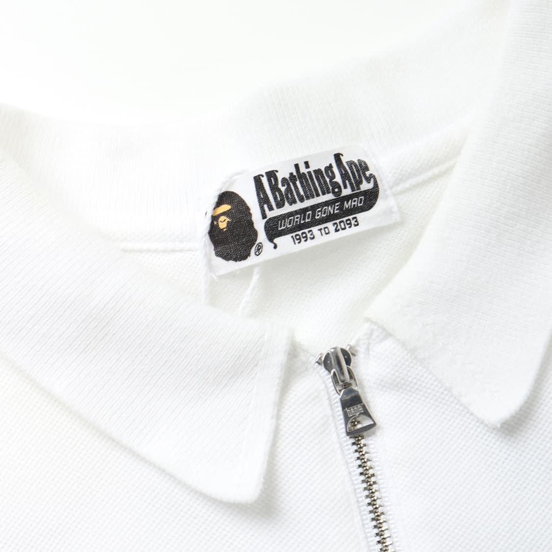 A BATHING APE Half Zip Polo Shirt 상품이미지5