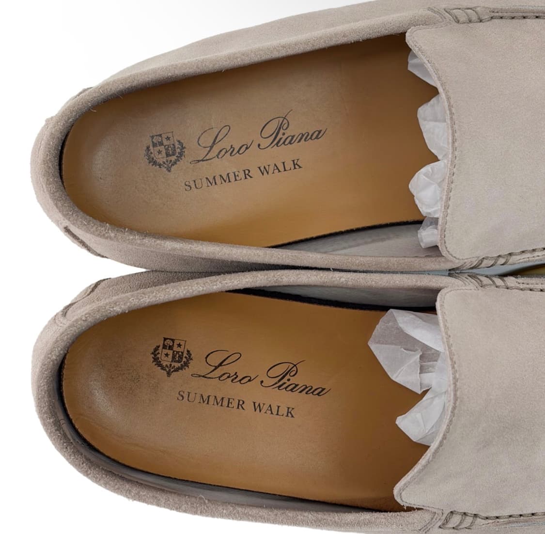 [42] 로로피아나 남성 썸머워크 스웨이드 로퍼 슈즈 클래식 베이지 상품이미지9