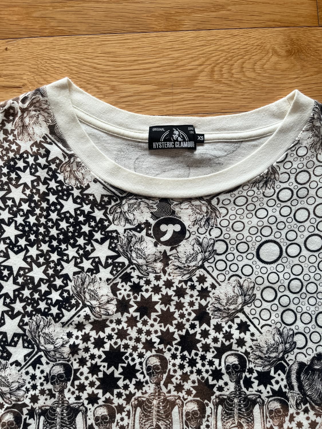 (유일매물) 히스테릭 글래머 아카이브 스네이크 반팔 티셔츠 상품이미지4