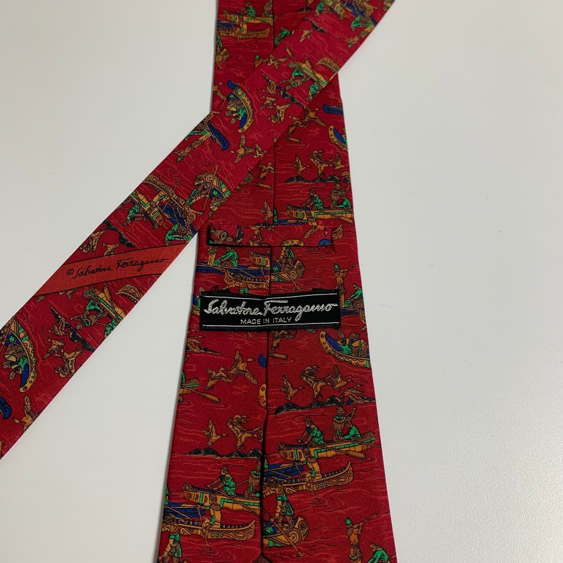 살바토레 페레가모 명품넥타이 A+등급 8.7cm (Ferragamo) 상품이미지4