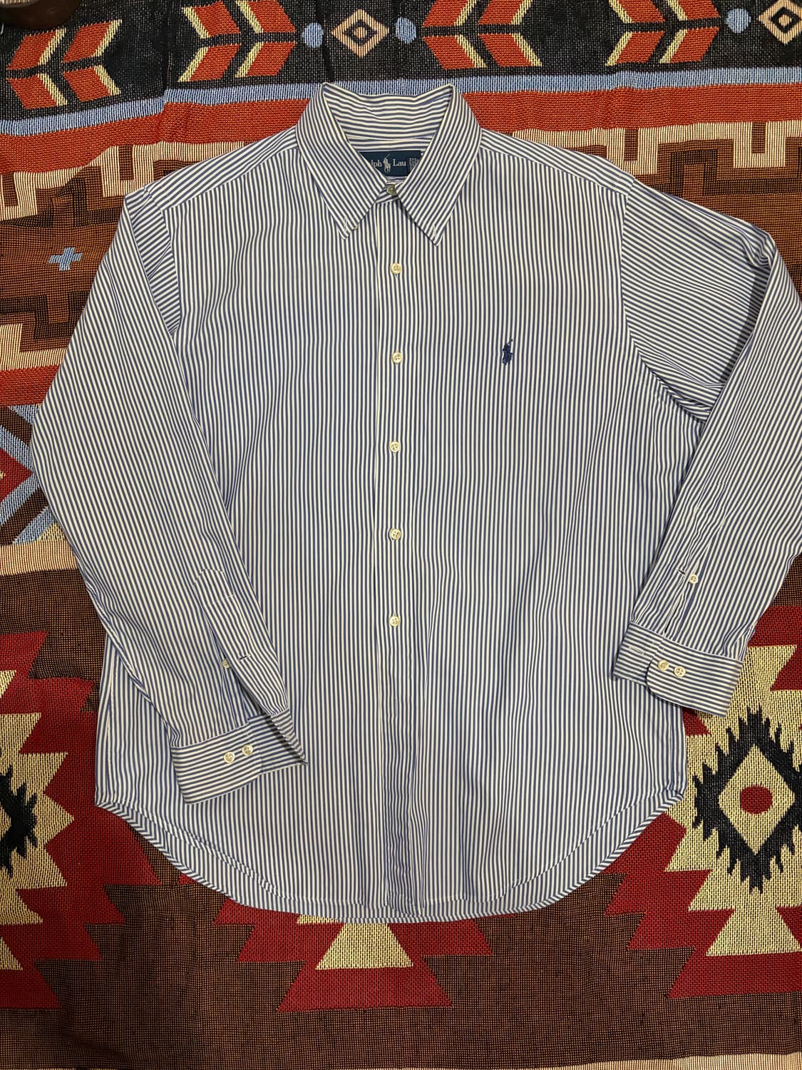 M) 폴로 랄프로렌 스트라이프 셔츠 상품이미지1