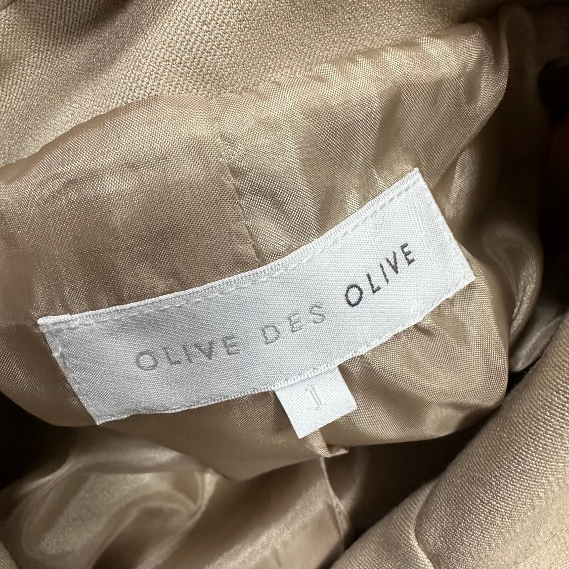 ✨ (바배) 올리브 데 올리브 베이지 트렌치 코트  상품이미지3