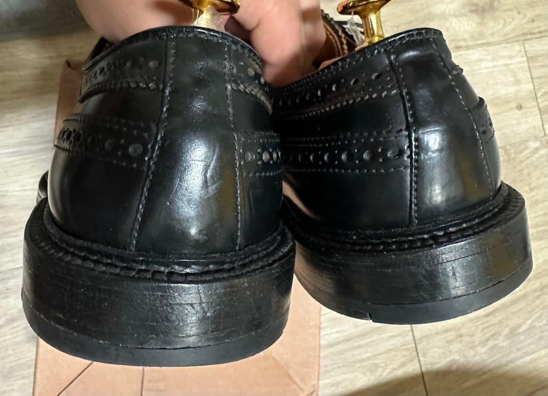 알든9751 코도반 블랙 8.5D 상품이미지9