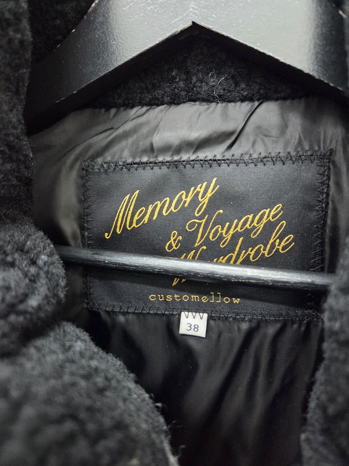 커스텀멜로우 양가죽 패치 덕다운 패딩 베스트 상품이미지3