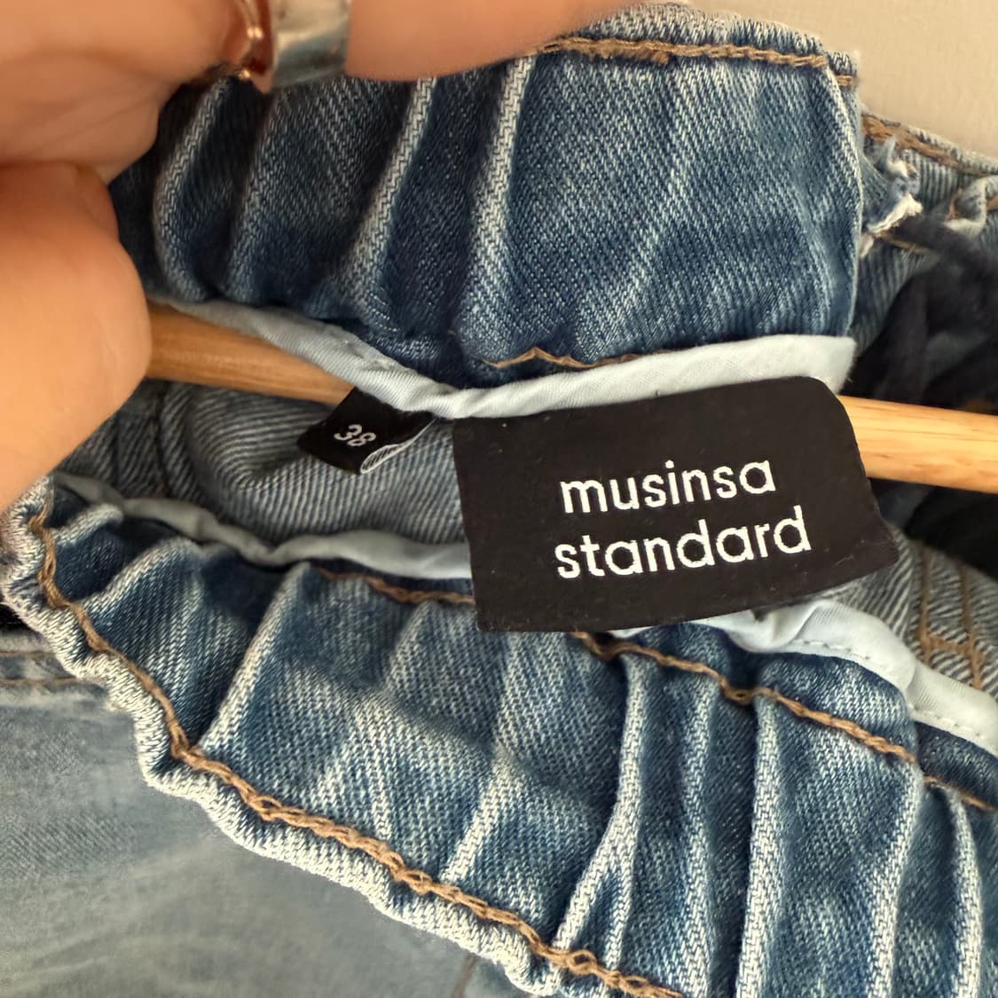 무신사 스탠다드 벌룬핏 밴딩팬츠38 상품이미지5