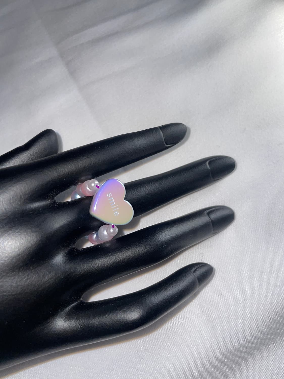 스마일 하트 반지 상품이미지3