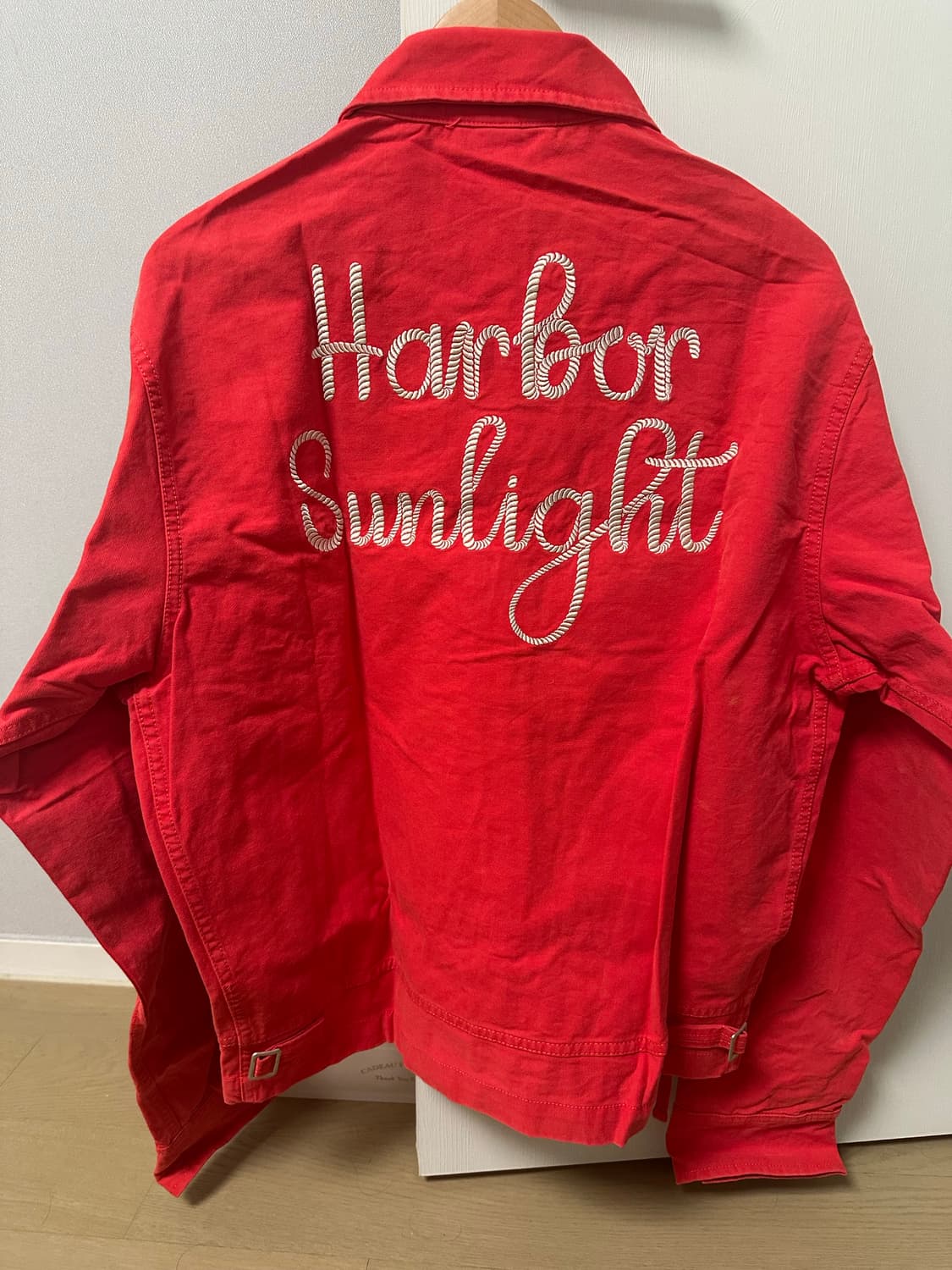 파르티멘토 빈티지 워시드 블루종(레드)[L] 상품이미지3