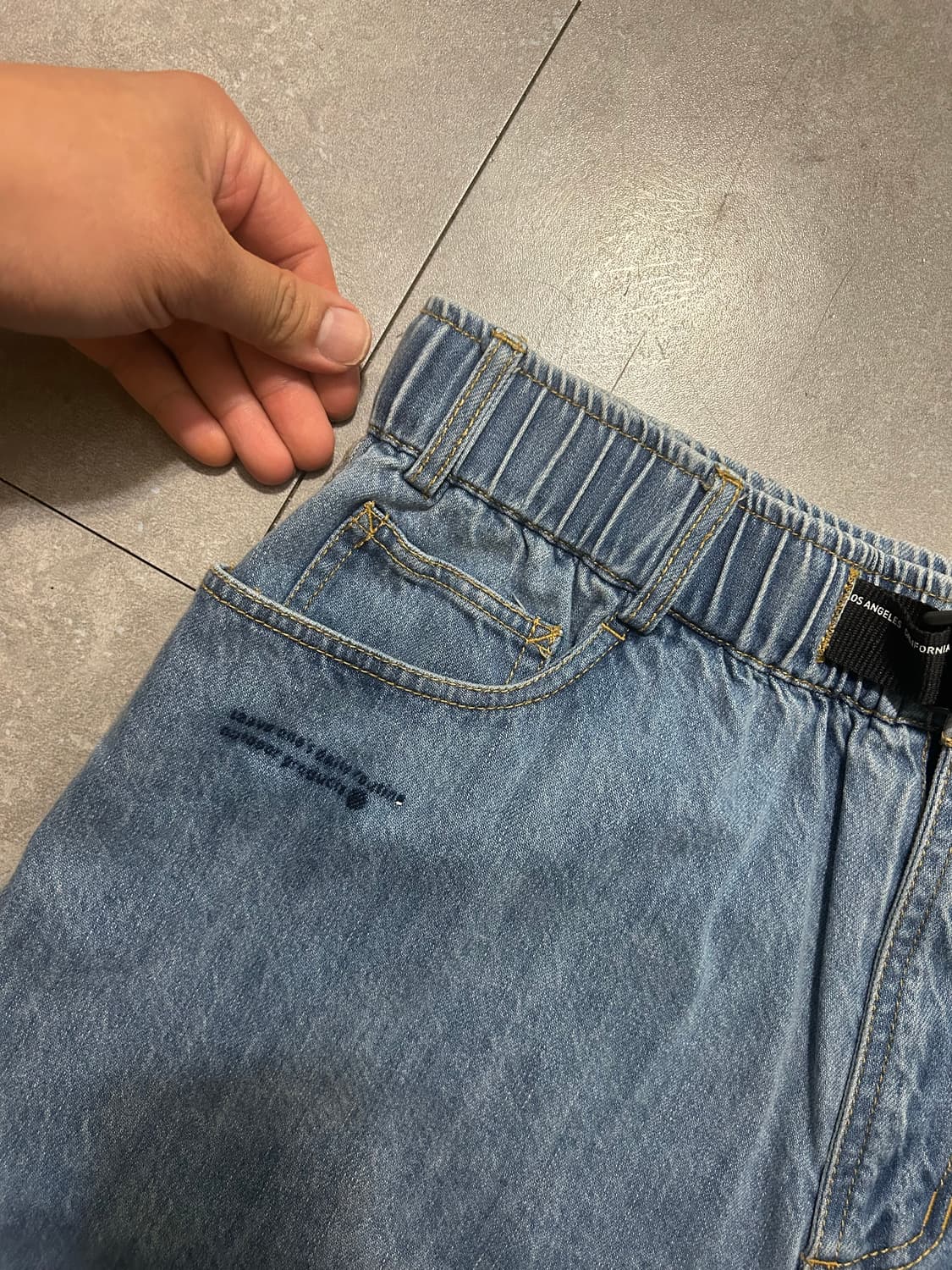 아웃도어 프로덕츠 데님  워크유틸 카펜터 하프 팬츠 31 인치  상품이미지8