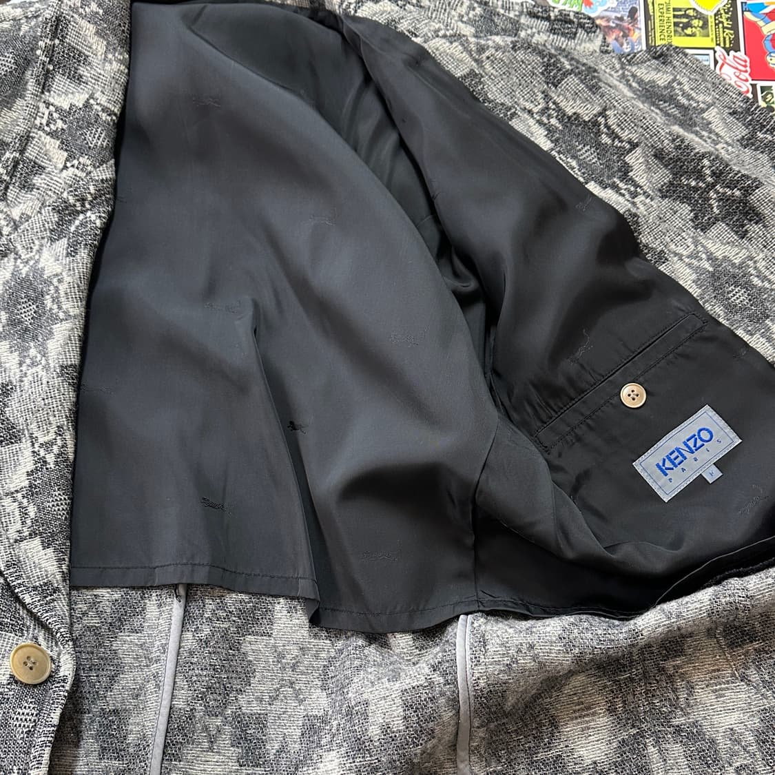 겐조 일판 나바호 울 스포츠 자켓 105 상품이미지5