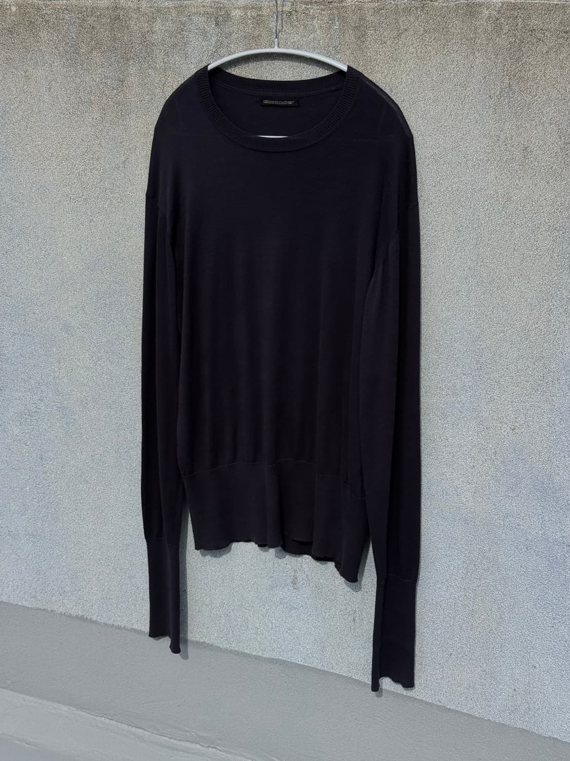 Yohji Yamamoto Pour Homme Long-rib Knit 상품이미지3