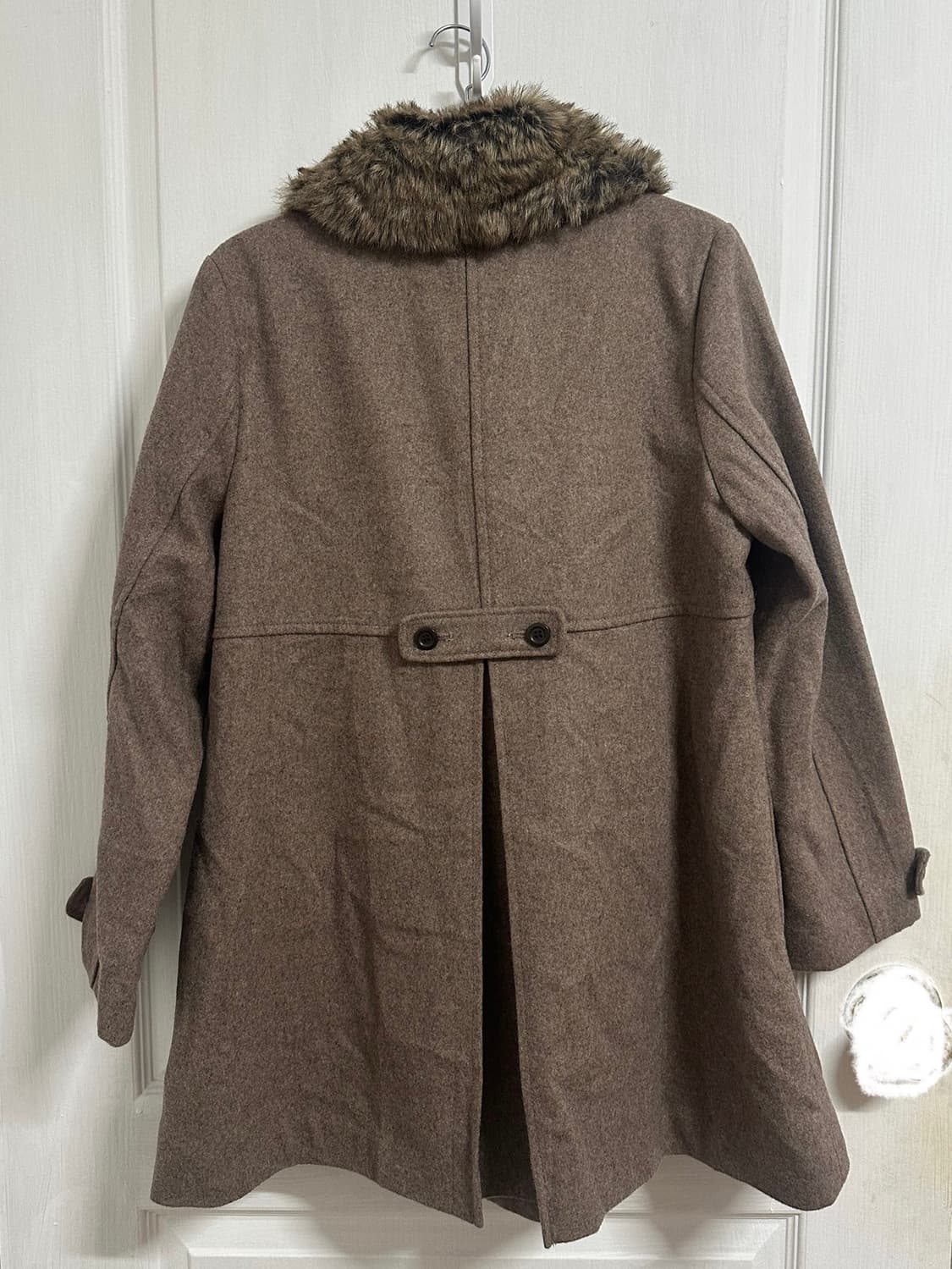 브라운 퍼 코트 Sm2 사만사모스 상품이미지3