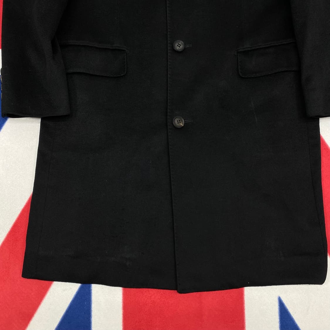 캐시미어 100% 롱코트 실측 100-105 상품이미지4