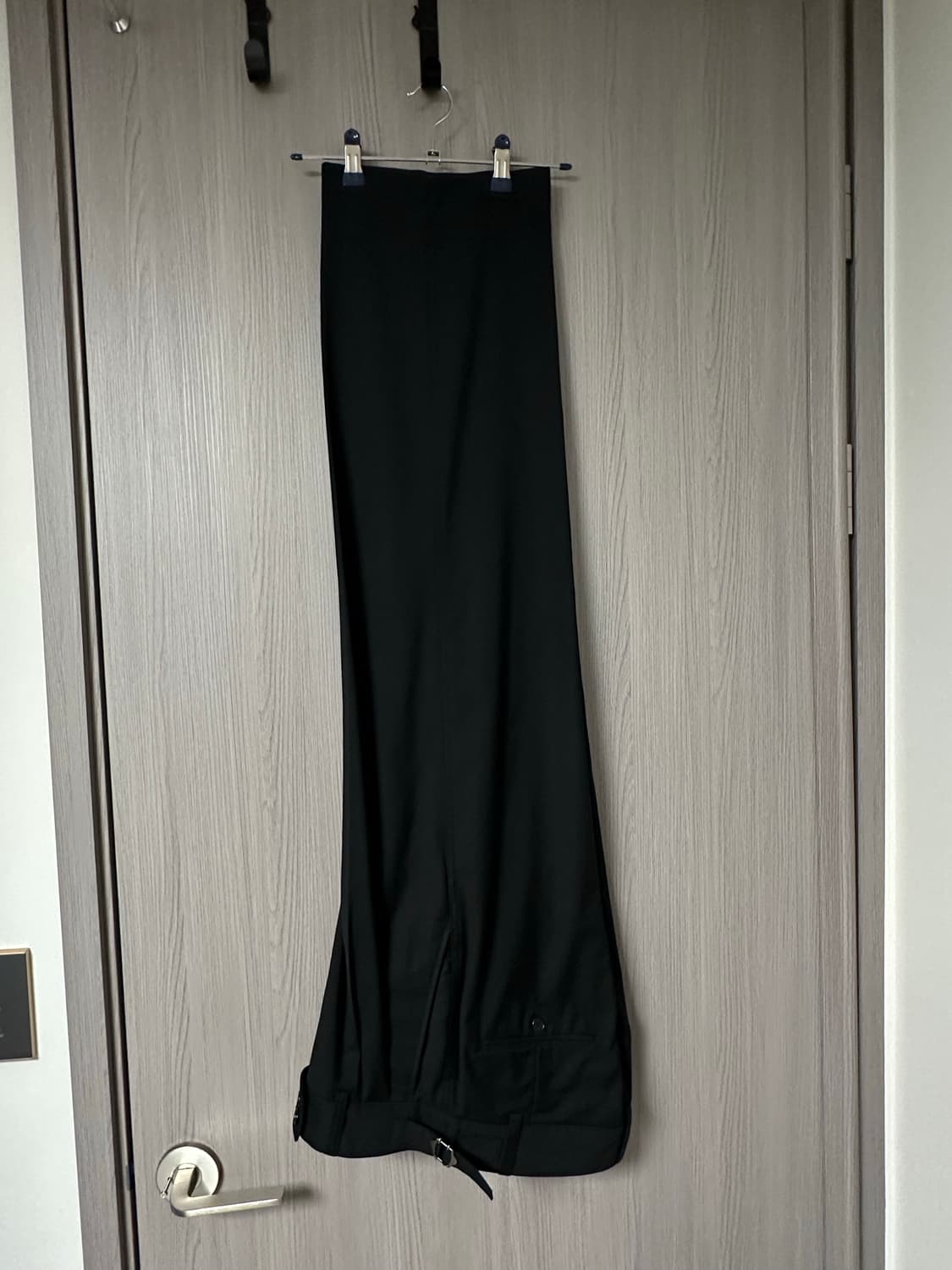 (1사이즈, ss) 어나더 오피스 산티아고 슬랙스 블랙 상품이미지1