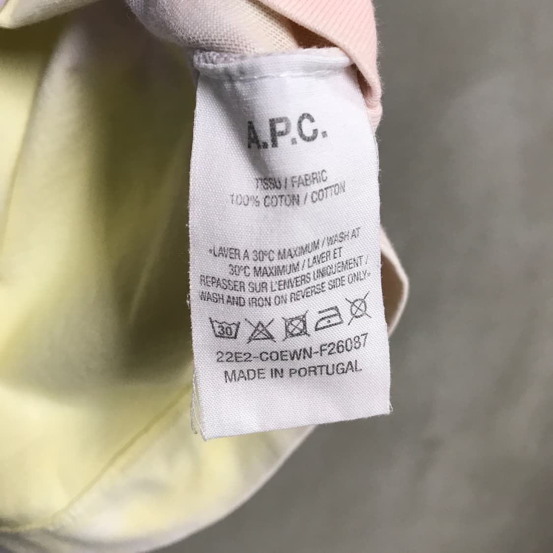 APC 아페쎄 타이다이 반팔 티셔츠 L 상품이미지6