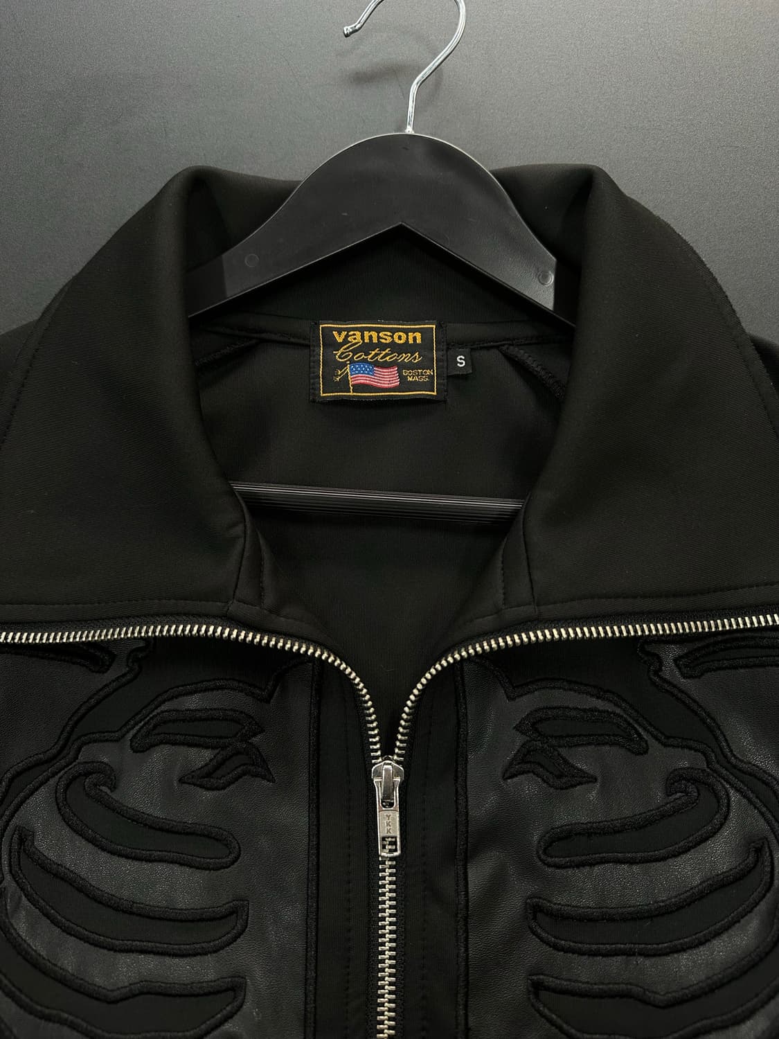 벤슨 본 하이넥 스켈레톤 투웨이 져지집업 상품이미지10