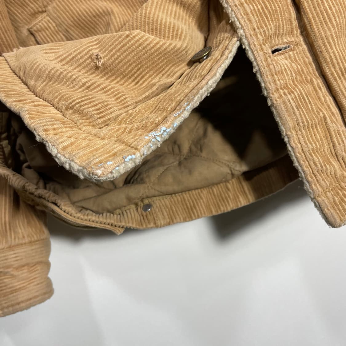 빈티지 갭 코듀로이 셰르파 자켓 실측 105 상품이미지8