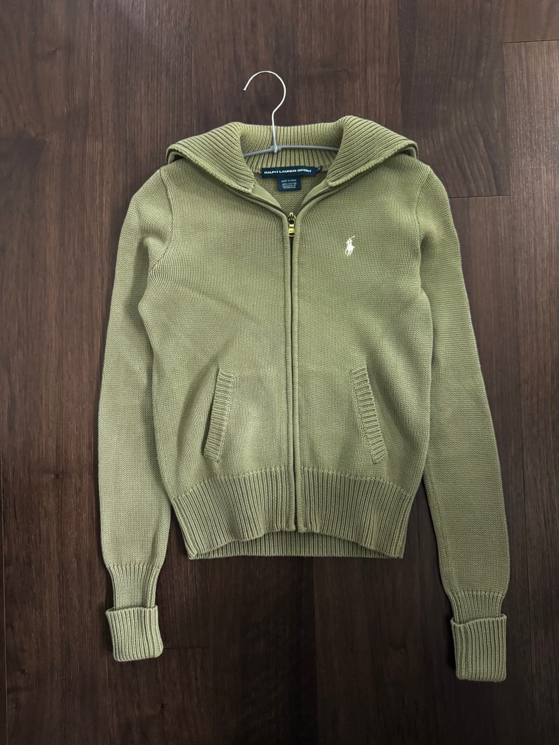 랄프로렌 스포츠 세일러 니트 집업 상품이미지1