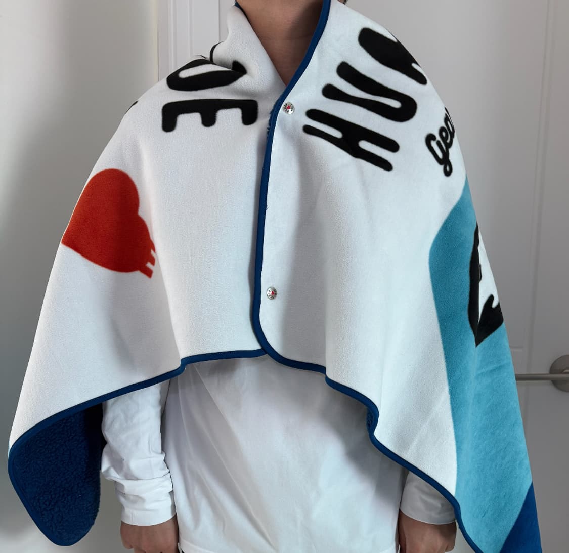 휴먼메이드 플리스 블랭킷 네이비 상품이미지3
