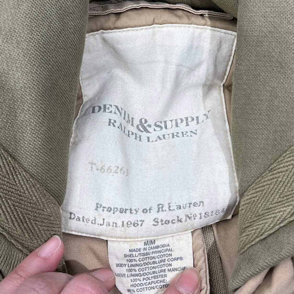 데님앤서플라이 워크 후드점퍼 s08900 상품이미지6