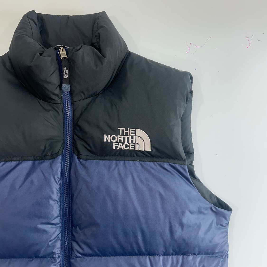 The north face 노스페이스 700 네이비 눕시푸퍼 패딩조끼  상품이미지4