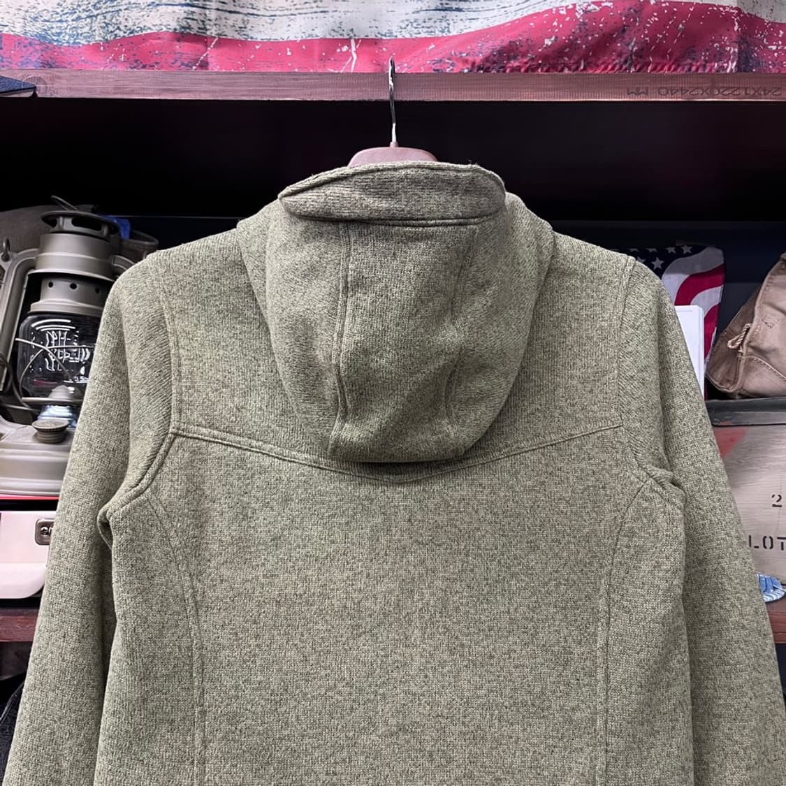 파타고니아 퀼팅 라이닝 플리스 후디 집업 자켓 상품이미지4