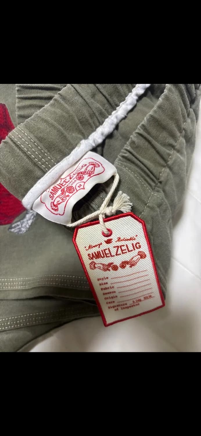 [M] 사무엘젤리그 뉴 리추얼 팬츠 카키 상품이미지4