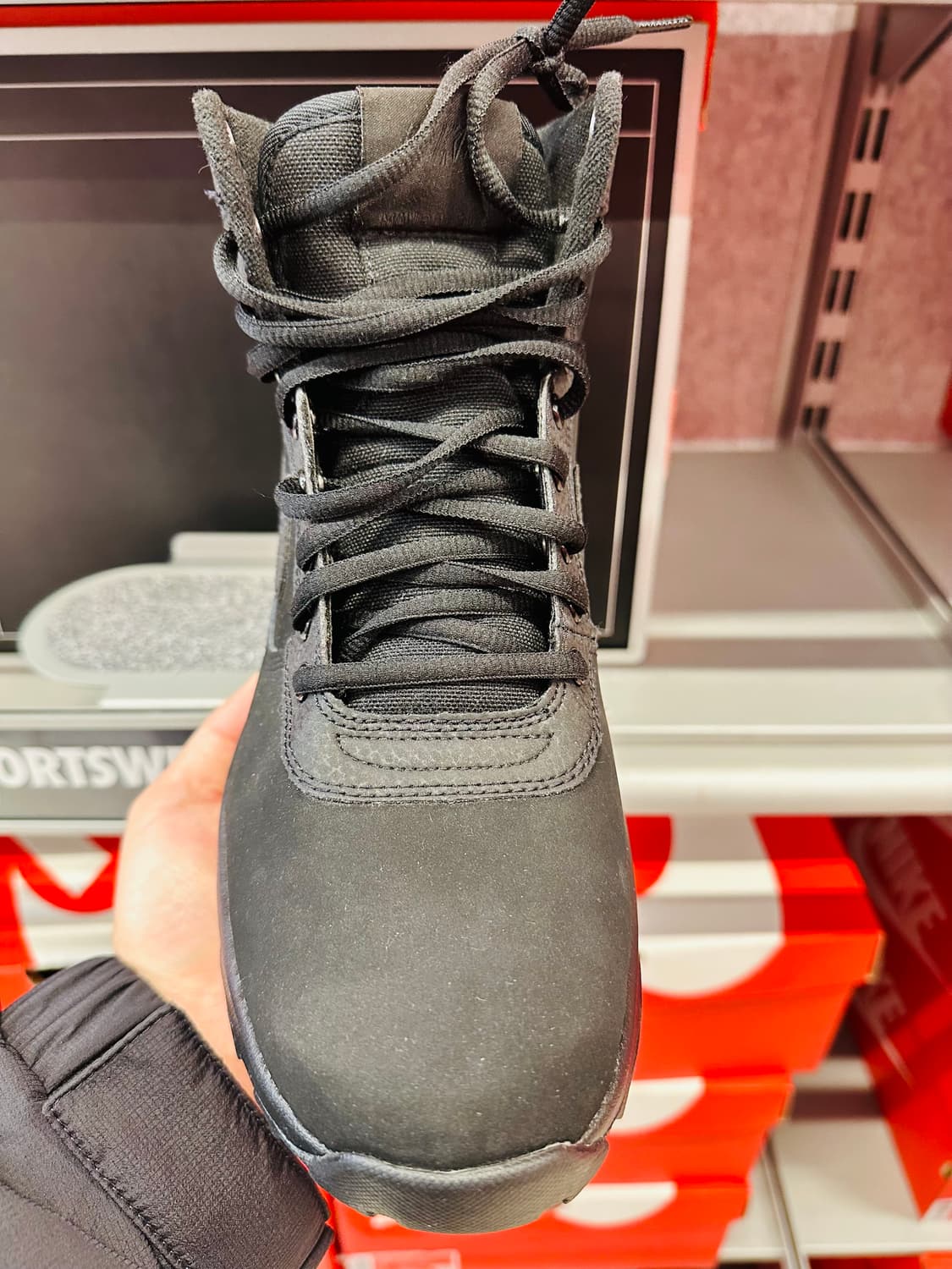 나이키 마노아돔 미들 부츠 겨울 신발 올검 844358-003 상품이미지3