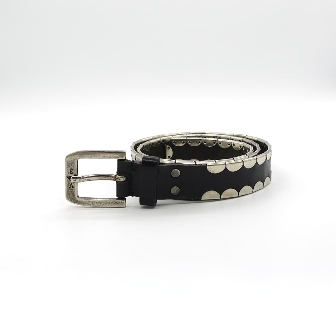 EMPORIO ARMANI 엠포리오 아르마니 아티잔 스터드 벨트 블랙 상품이미지4