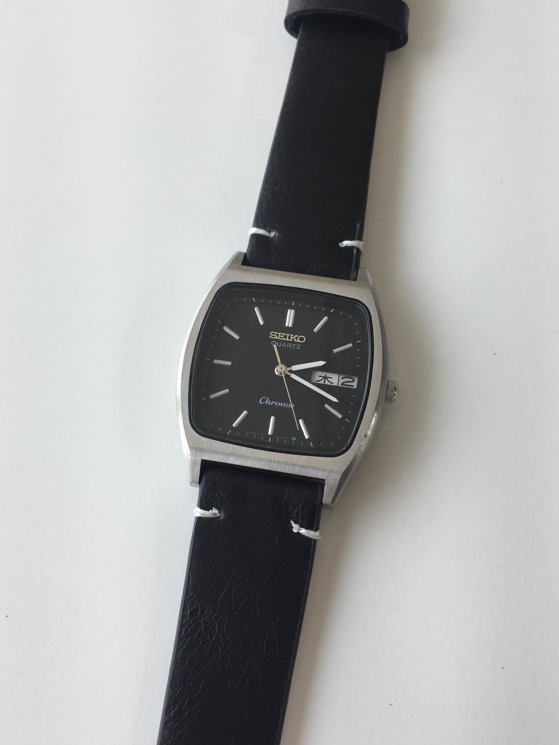 80s seiko chronos square quartz 상품이미지9