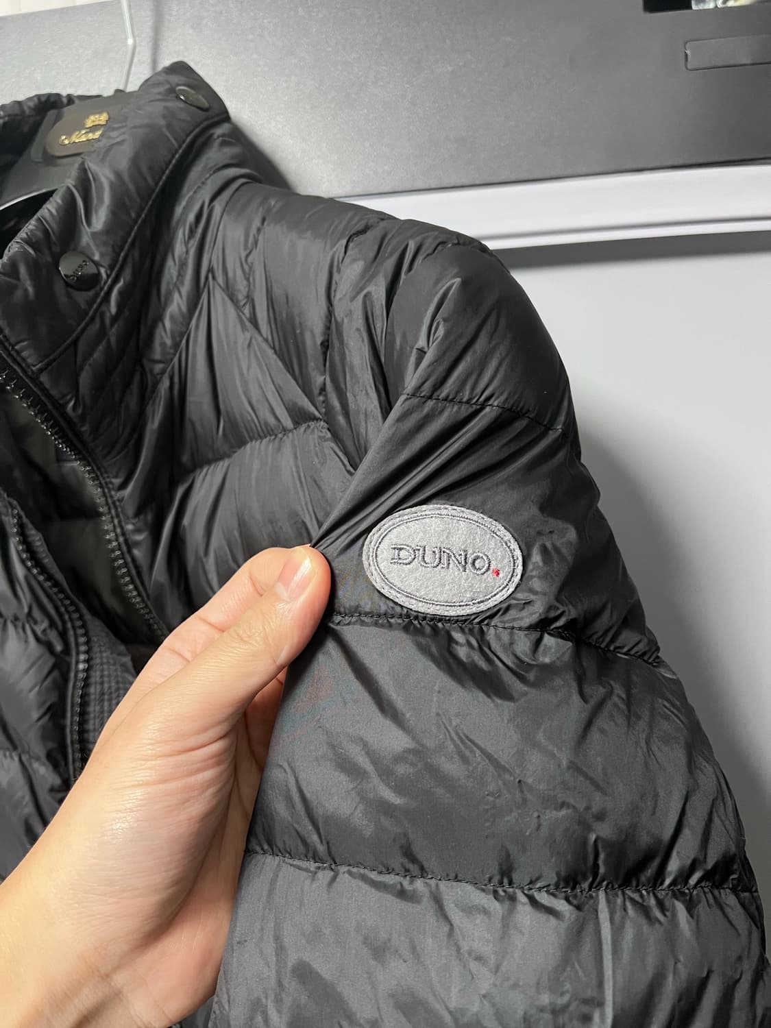 DUNO 두노 이태리 경량패딩 블랙 50 (100) 상품이미지3
