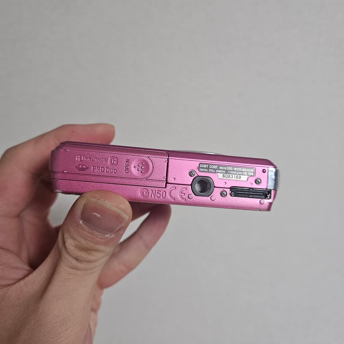 소니 사이버샷 DSC-W220 핑크 디카 상품이미지2