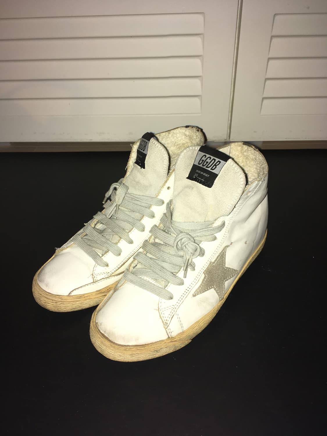 골든구스 하이탑 화이트 37 상품이미지1