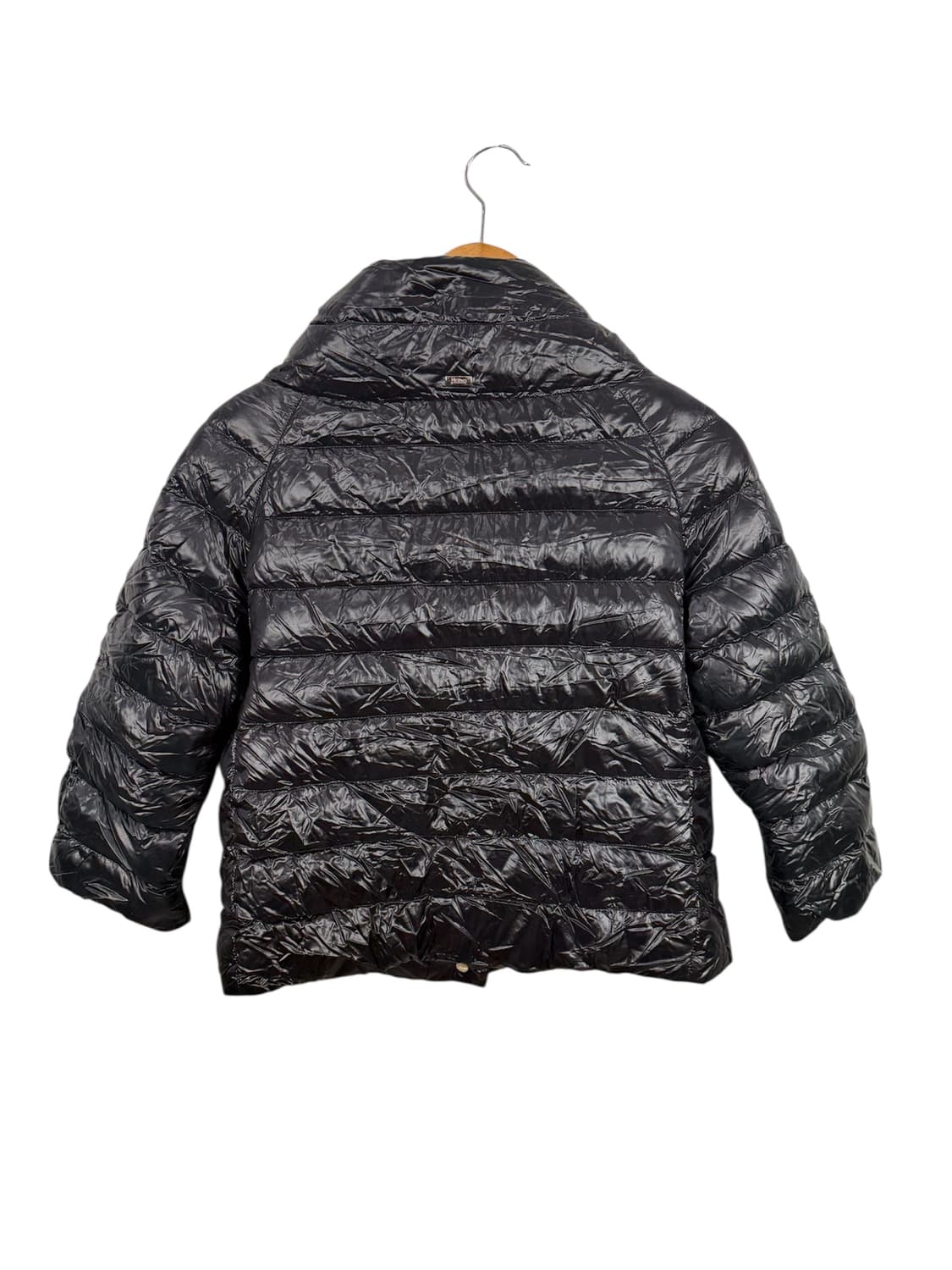 에르노 구스다운 숏 경량패딩 여성40 상태좋음 상품이미지4