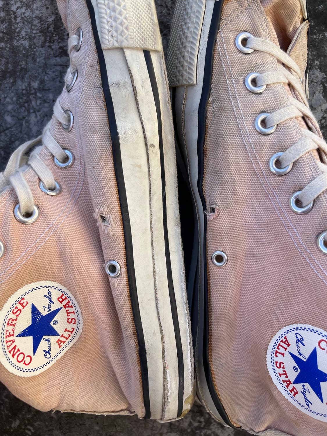 80s 빈티지 컨버스 핑크 척테일러 상품이미지7