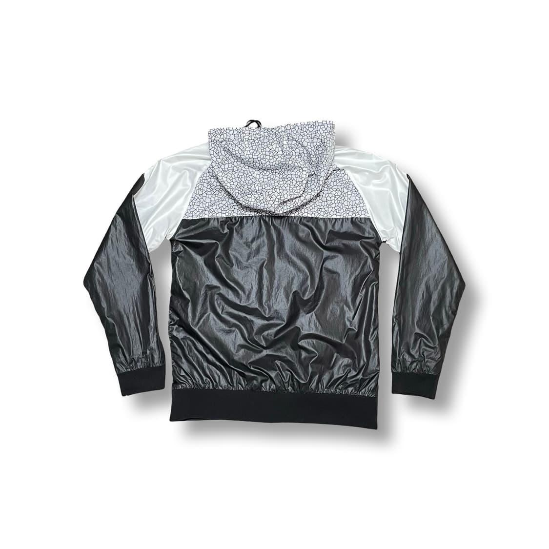 [ㅣ] 나이키 바람막이 블랙 / 화이트 패턴 후드집업 상품이미지4