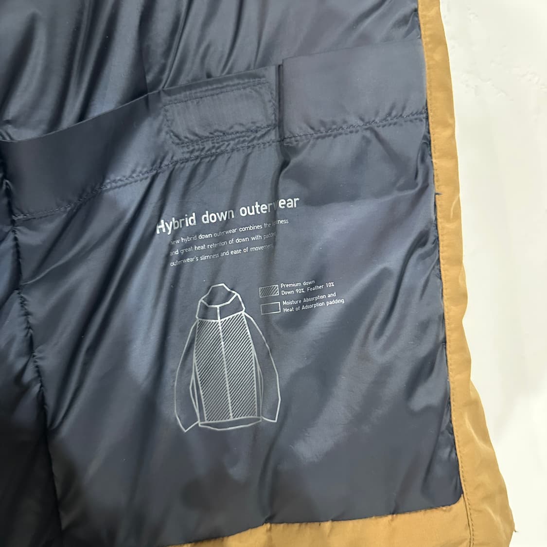 유니클로 하이브리드 다운 점퍼 XL 상품이미지5