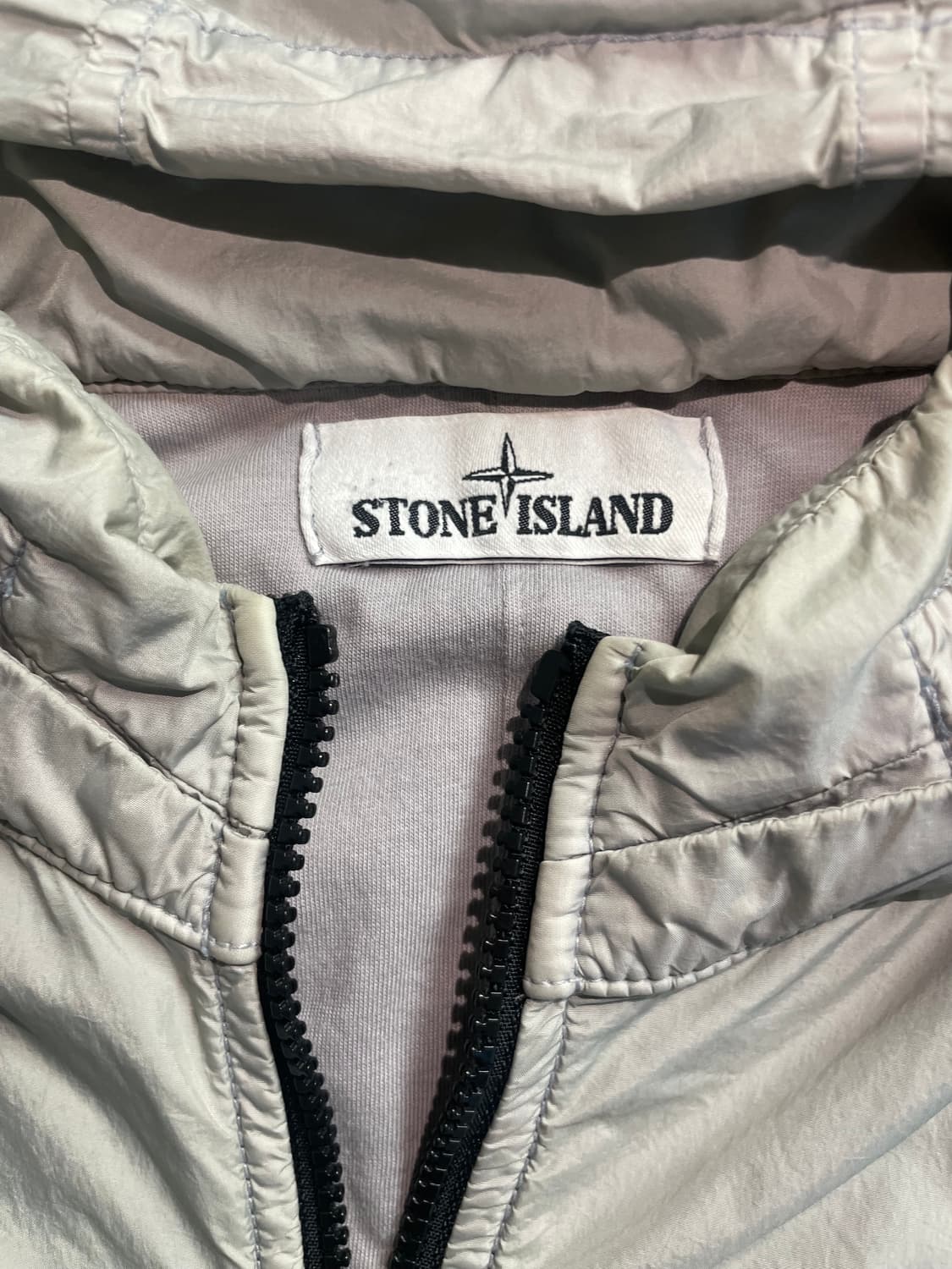 정품 스톤아일랜드 크링클랩스 후드 자켓 S 상품이미지2