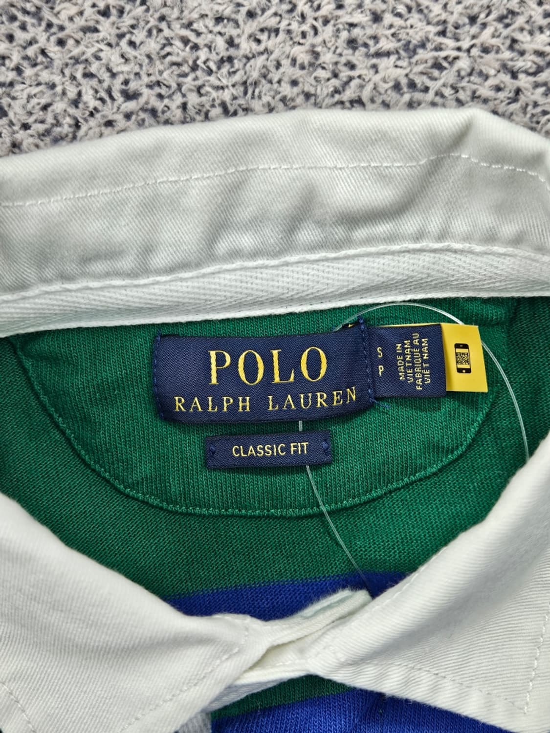 폴로랄프로렌 클래식 핏 스트라이프 럭비 티셔츠 ( S ) / 11659 상품이미지7
