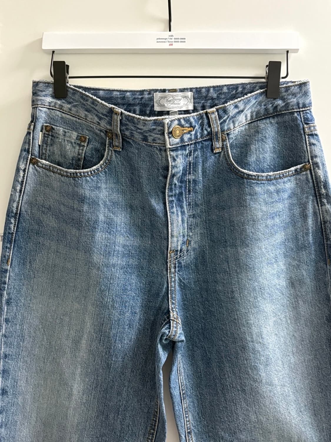 글로니 93 미드라이즈 루즈핏 진 청바지 M 상품이미지1