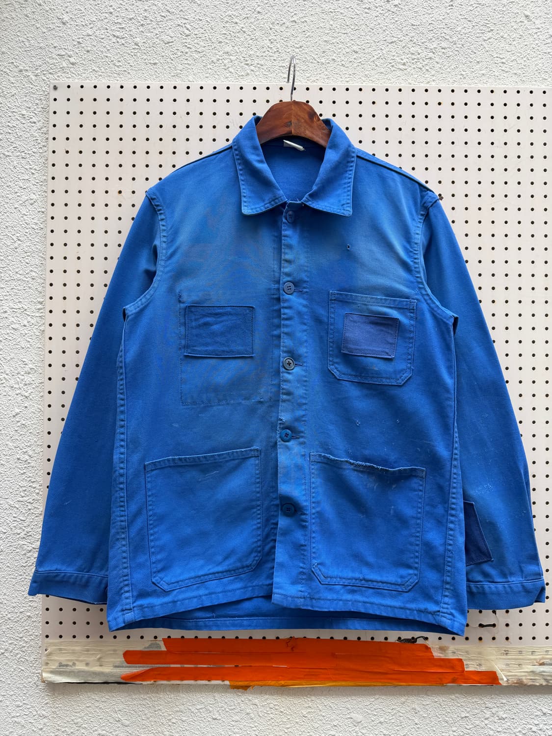 FADED WASHED PATCHWORK 패치워크 프렌치워크자켓 상품이미지1