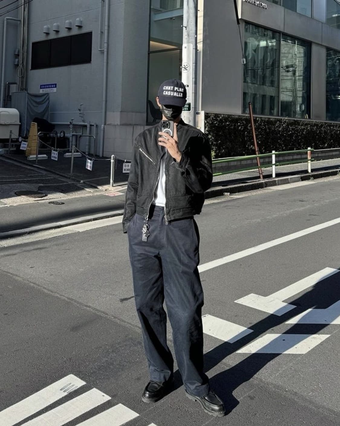 토니웩 가먼트 다잉 레이서 자켓L 주우재 착용 상품이미지5