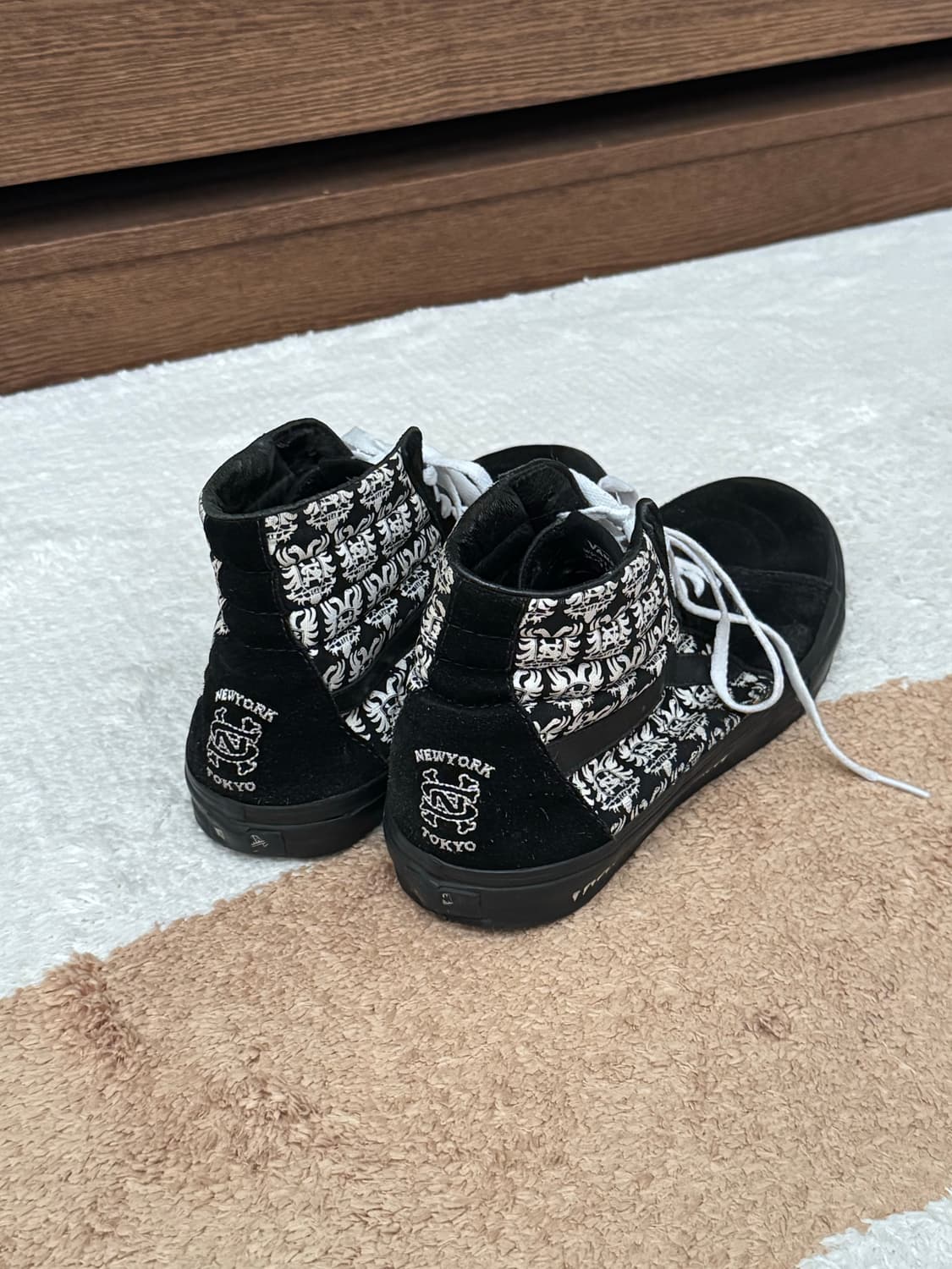 반스x슈프림x네이버후드 스케이트하이 sk8 high 상품이미지3