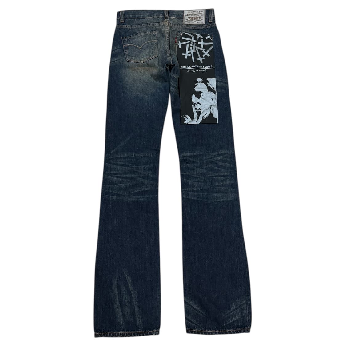 리바이스 X 앤디워홀 워홀팩토리 데님팬츠 바지 26 상품이미지3
