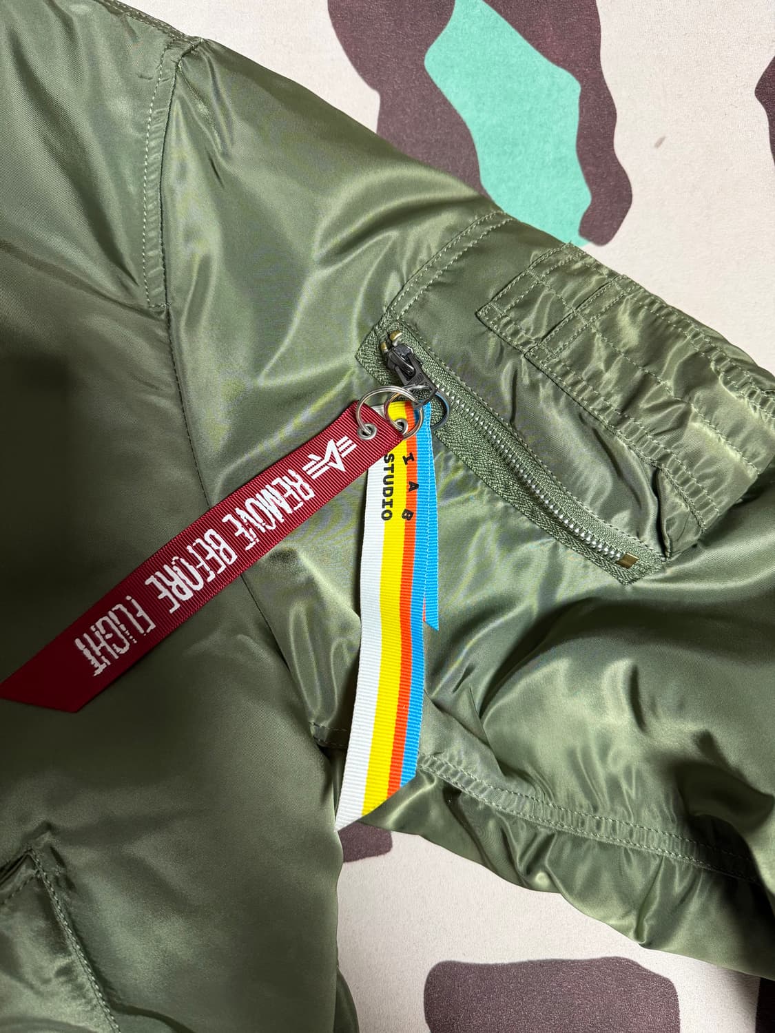 아이앱x알파 MA-1 상품이미지3