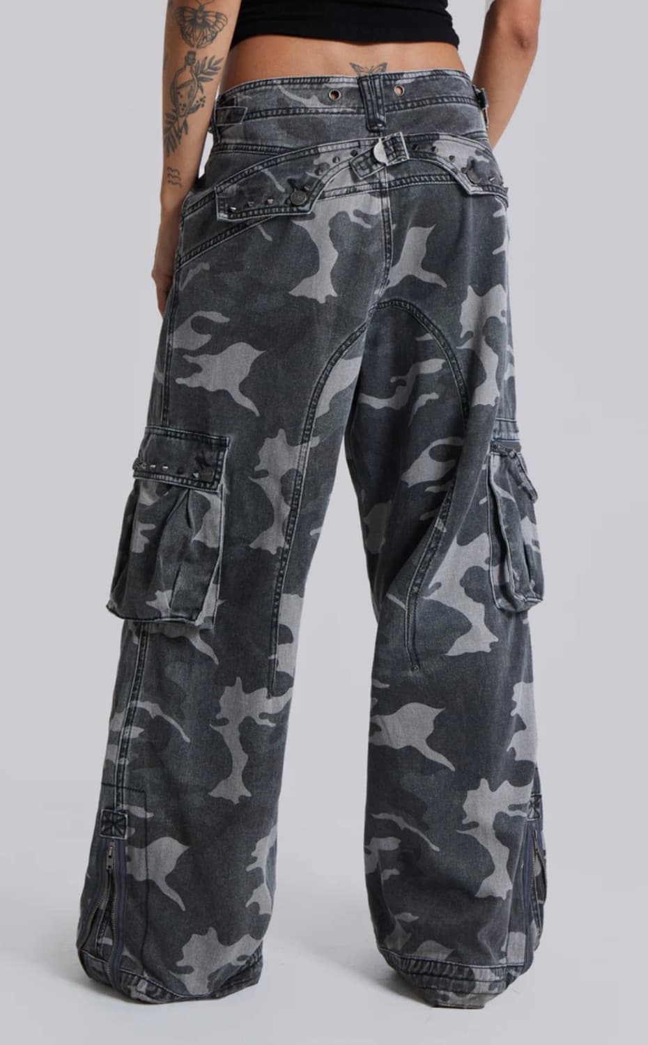 Jaded London 카모 카고 팬츠 W32 상품이미지2