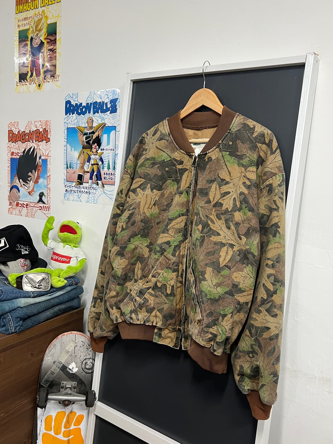 90s American Vintage 리얼트리 봄버 자켓 상품이미지1