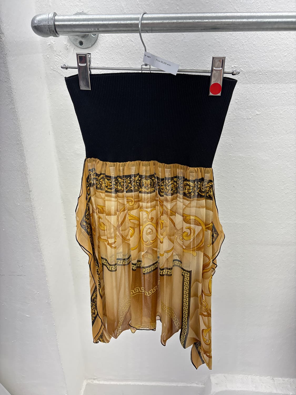 밴딩 바로크패턴 탱크탑 상품이미지1