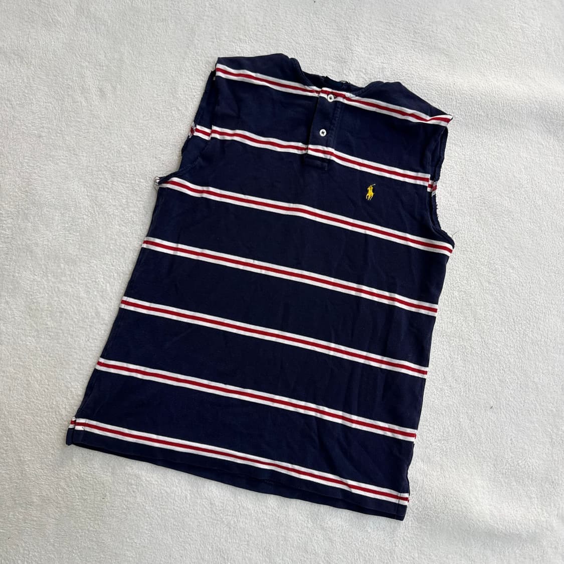 실측확인 폴로랄프로렌 리폼 민소매 0331T 상품이미지1