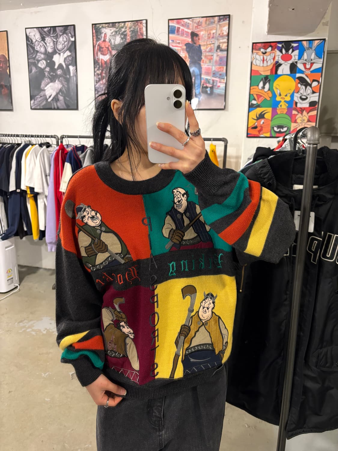 Piz sports 빈티지 스웨터 상품이미지2