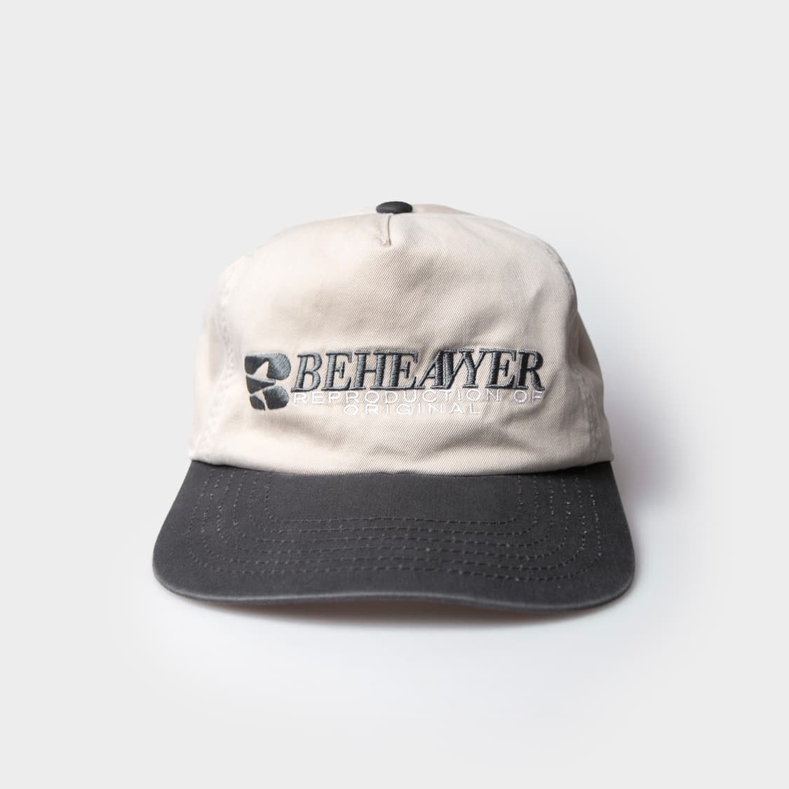 비헤비어 로고 볼캡 오트밀 / 그레이 상품이미지2